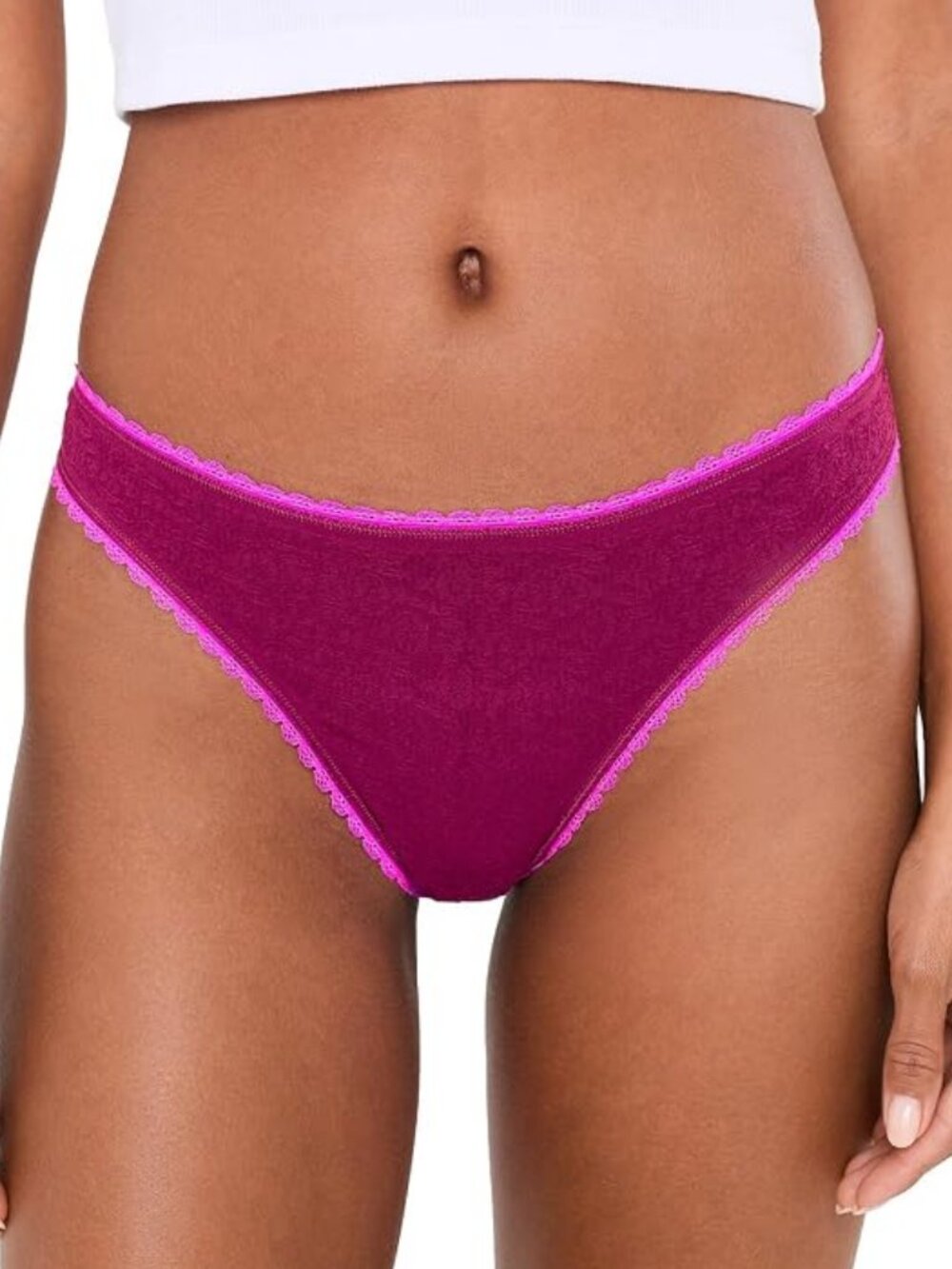 Free People "Sweet Point" Seamless Bikini Panty
